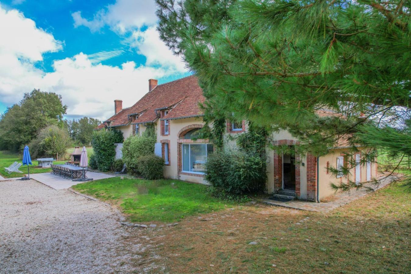 Crazy Villa Le Petit Belair 18 - Heated Pool - Foot - 2H Paris - 30P Aubigny-sur-Nère Екстериор снимка